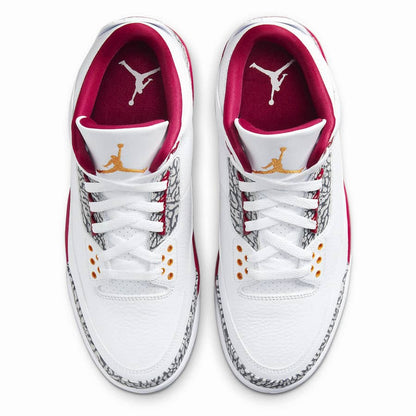 Jordan 3 Retro Cardinal Red Sneakers - Streetwear Essential