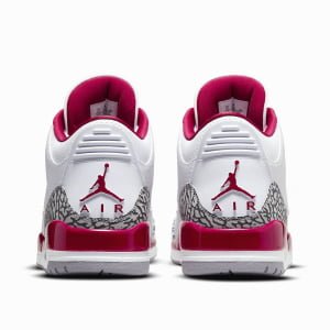 Jordan 3 Retro Cardinal Red Sneakers - Streetwear Essential