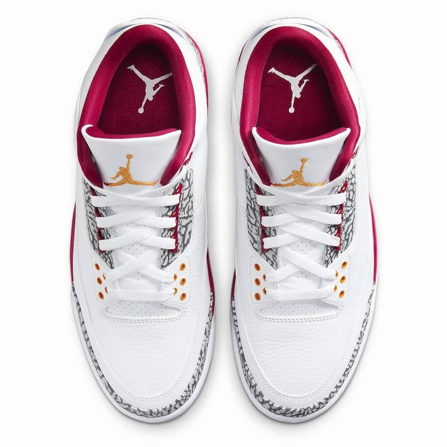 Jordan 3 Retro Cardinal Red Sneakers - Game Changer | Trending Sneakers