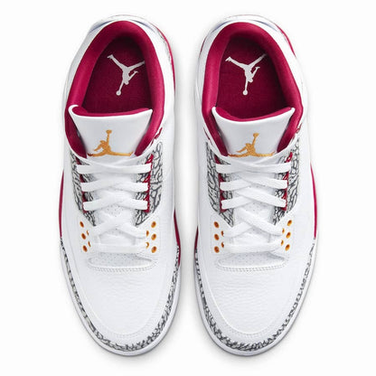 Jordan 3 Retro Cardinal Red Sneakers - Archive Edition | Fresh Heat