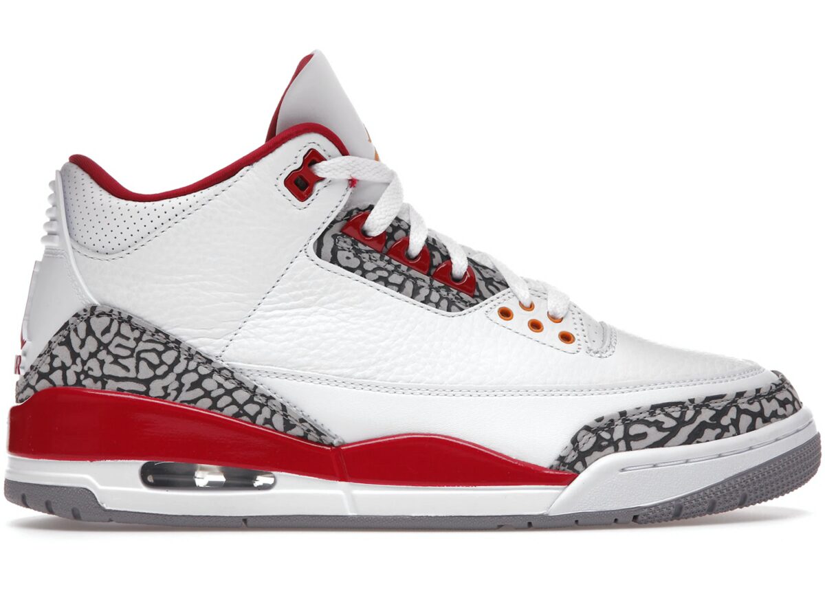 Jordan 3 Retro Cardinal Red Sneakers - Hype Release | Drop of the Season