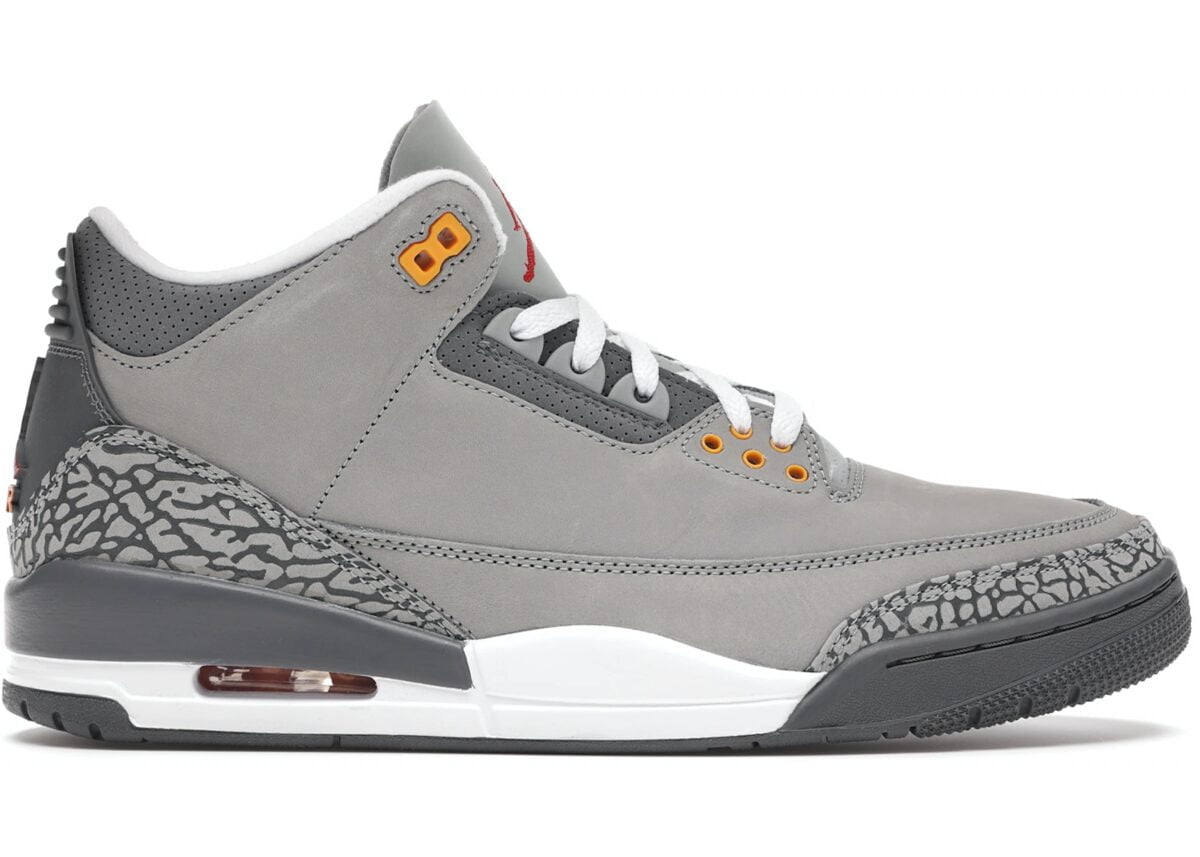 Jordan 3 Retro Cool Grey 2021 Sneakers - All-Day Comfort