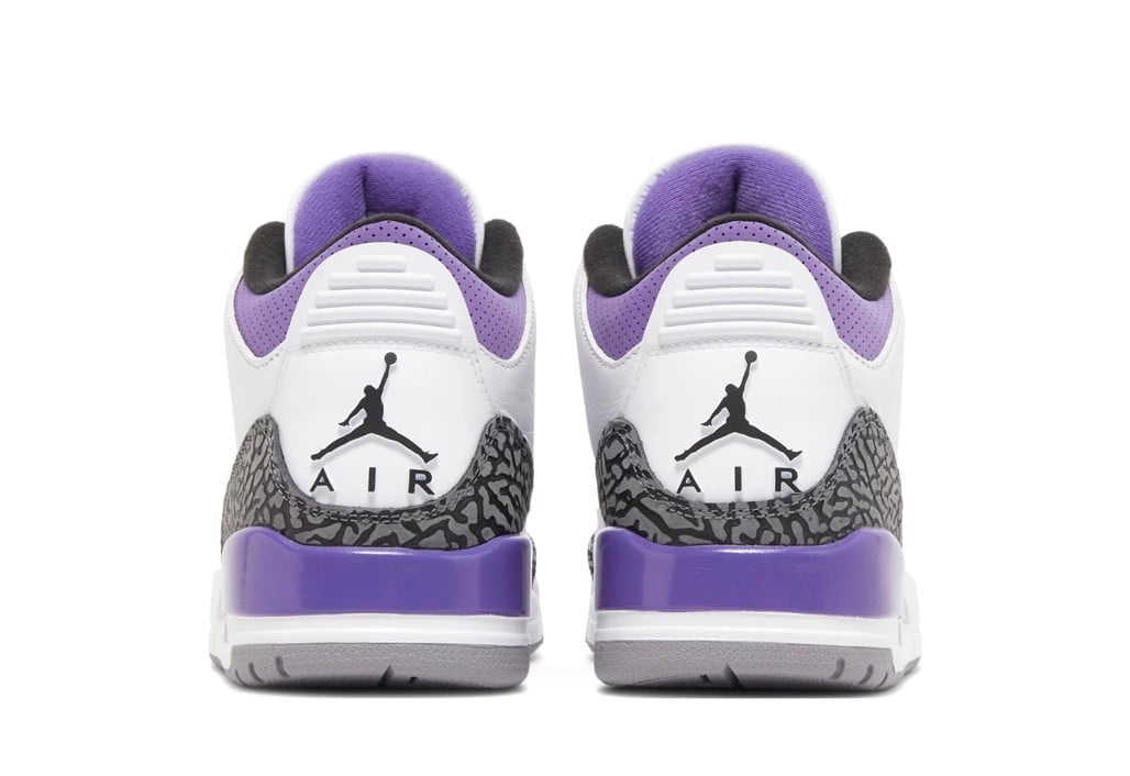 Jordan 3 Retro Dark Iris Sneakers - Collaboration Release