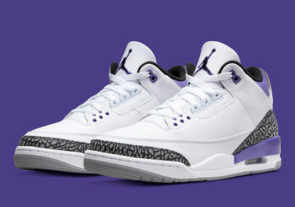 Jordan 3 Retro Dark Iris Sneakers - Heritage Edition | Rotation Essential