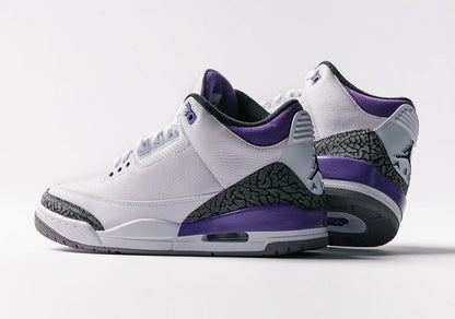 Jordan 3 Retro Dark Iris Sneakers - Heritage Edition | Rotation Essential