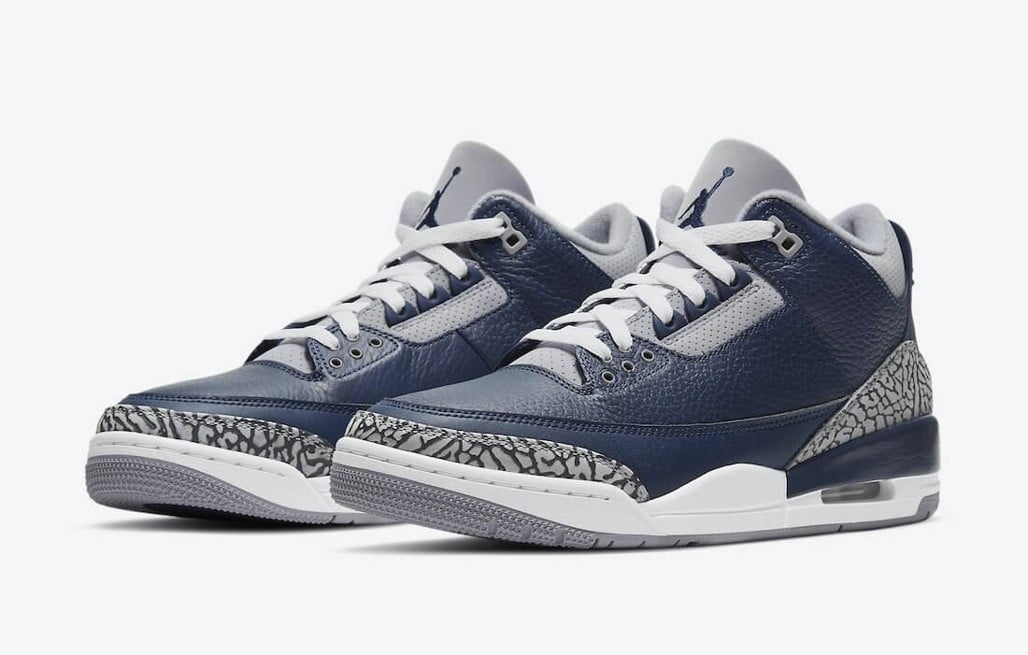 Jordan 3 Retro Georgetown Sneakers - Retro Runner | Coveted Pair