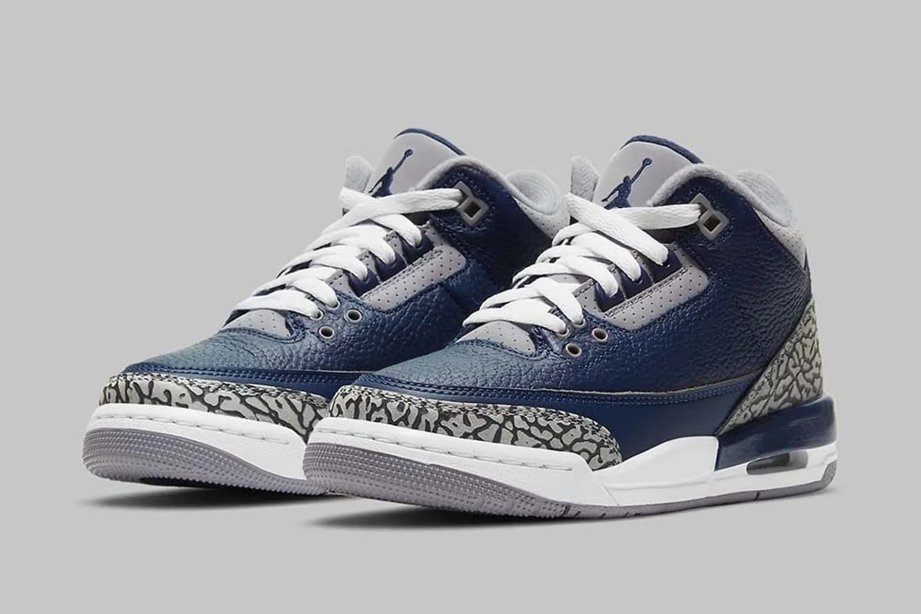 Jordan 3 Retro Georgetown Sneakers - Retro Runner | Coveted Pair