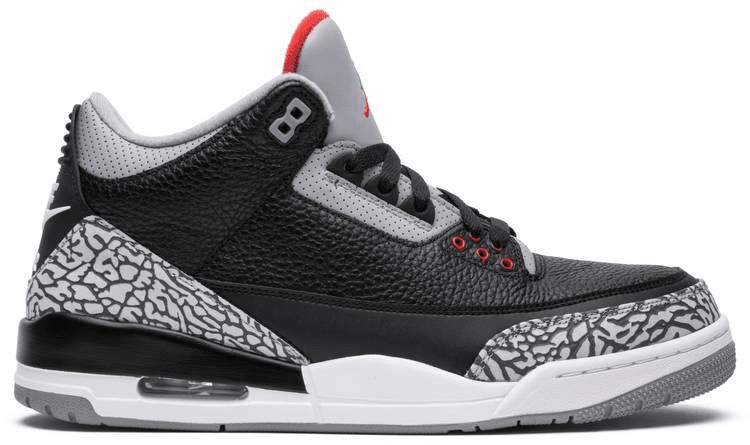 Jordan 3 Retro High OG Black Cement 854262 Sneakers - OG Colorway