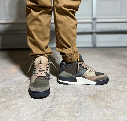 Jordan 3 Retro Patchwork Camo Sneakers - Legend Status | Drop of the Season