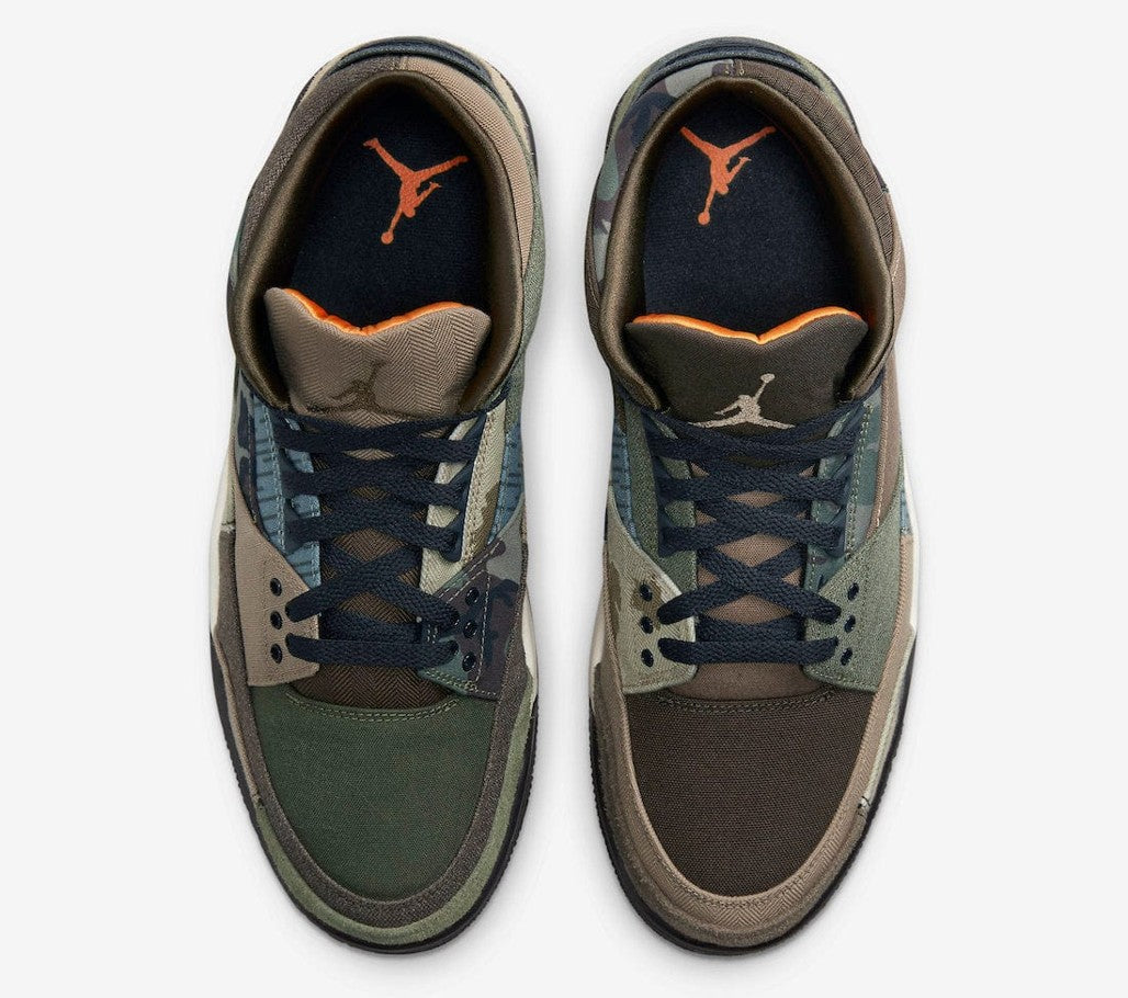 Jordan 3 Retro Patchwork Camo Sneakers - Legend Status | Drop of the Season
