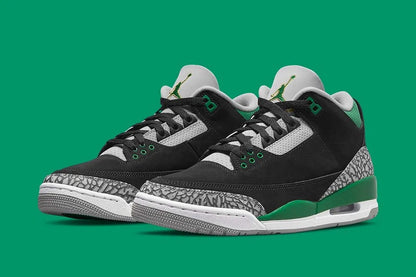 Jordan 3 Retro Pine Green Sneakers - Vintage Inspired | Style MVP