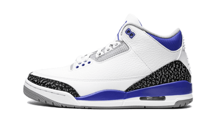 Jordan 3 Retro Racer Blue Sneakers - Cushioned Stride | Fan Favorite