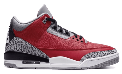 Jordan 3 Retro Red Cement Sneakers - Collector's Edition