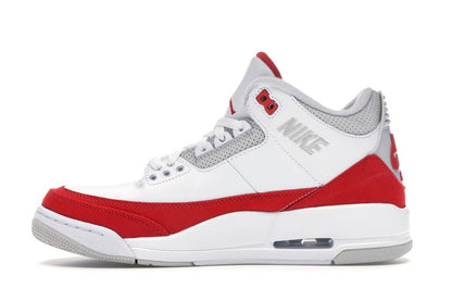 Jordan 3 Retro Tinker White University Red Sneakers - Archive Edition