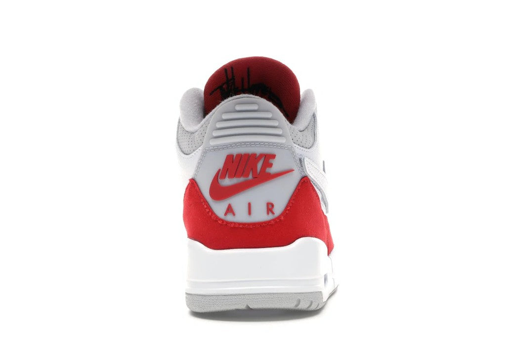 Jordan 3 Retro Tinker White University Red Sneakers - Archive Edition