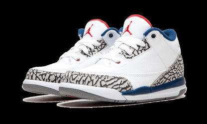 Jordan 3 Retro True Blue Sneakers - Basketball Legend | Street Style