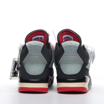Jordan 4 Bred CV9388 Sneakers - Vintage Inspired | Street Style