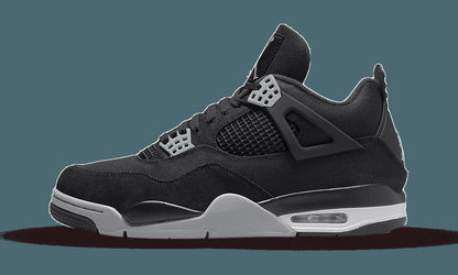Jordan 4 Retro Black Canvas Sneakers - All-Day Comfort | Colorway of the Year