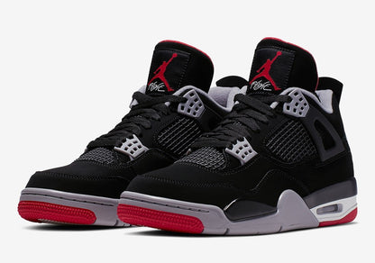 Jordan 4 Retro Bred Sneakers - Archive Edition | Silhouette King