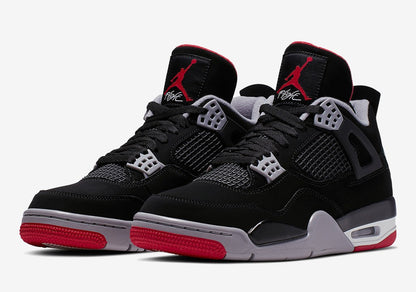 Jordan 4 Retro Bred Sneakers - Signature Series | Top Pick