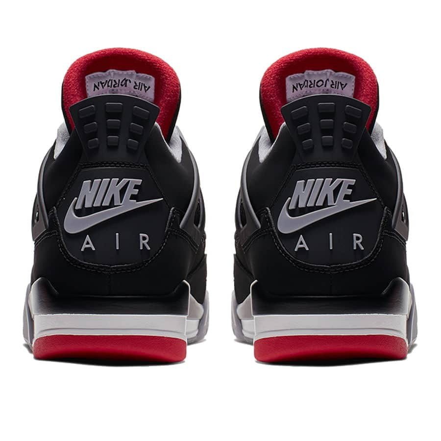 Jordan 4 Retro Bred Sneakers - Authentic | Hype Sneaker