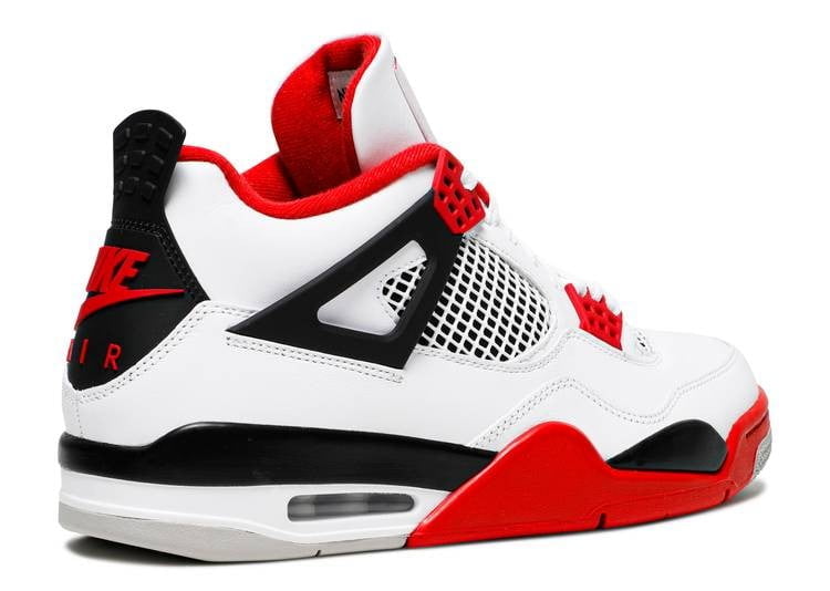 Jordan 4 Retro Fire Red Sneakers - Style Staple | Silhouette King