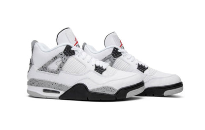 Jordan 4 Retro Golf White Cement Sneakers - Fresh Drop | Designer Kicks