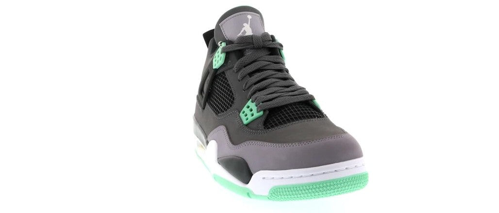 Jordan 4 Retro Green Glow Sneakers - Collector's Edition