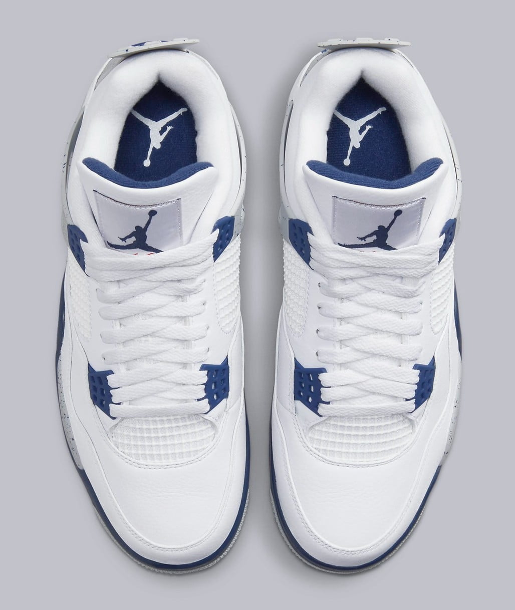 Jordan 4 Retro Midnight Navy Sneakers - Cushioned Stride
