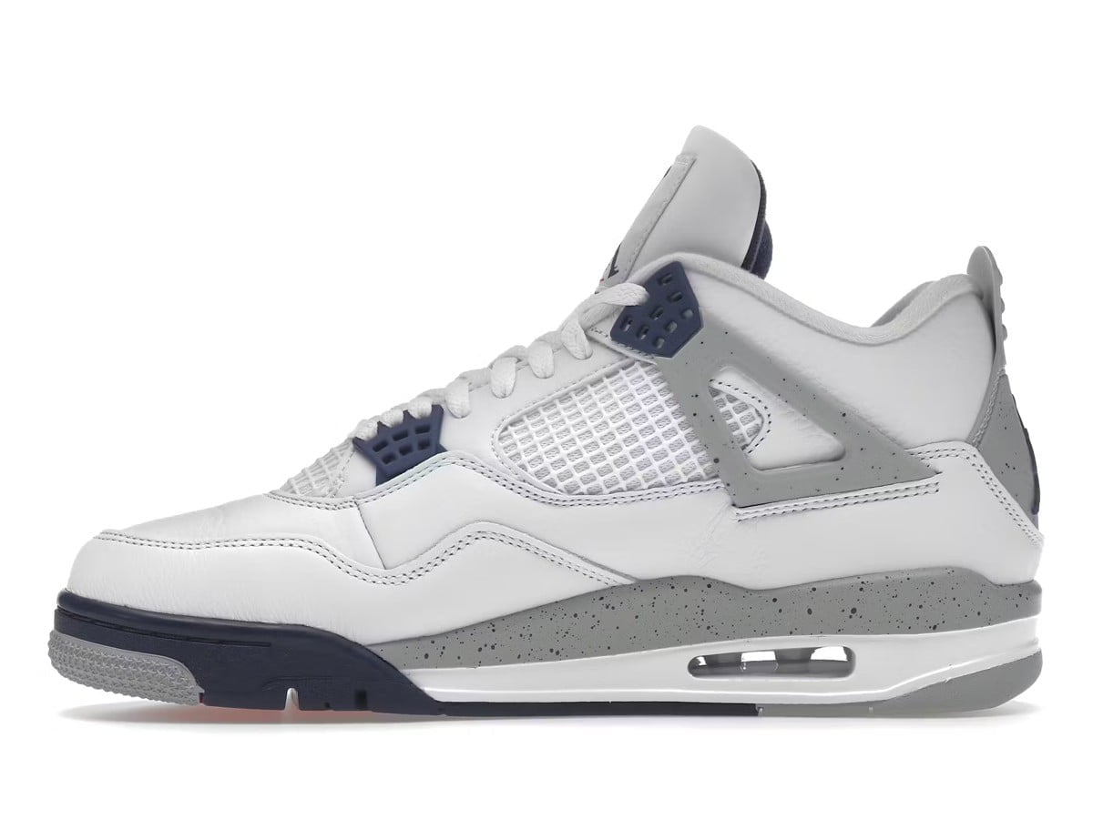 Jordan 4 Retro Midnight Navy Sneakers - Cushioned Stride