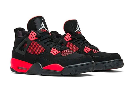 Jordan 4 Retro Red Thunder Sneakers - Streetwear Essential