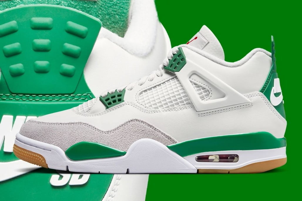 Jordan 4 Retro SB Pine Green Sneakers - Authentic | Collector's Pick