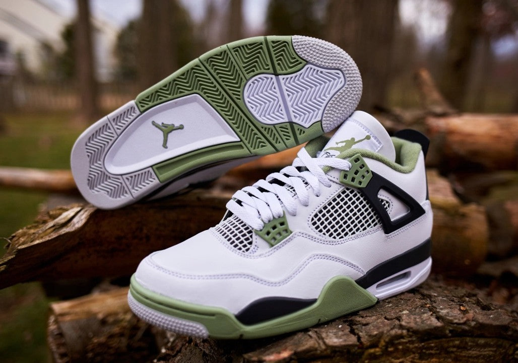 Jordan 4 Retro Seafoam Sneakers - Game Changer | Trending Sneakers