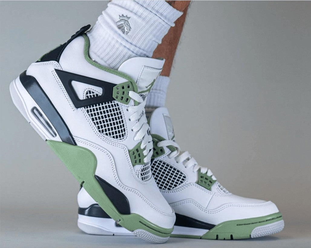 Jordan 4 Retro Seafoam Sneakers - Game Changer | Trending Sneakers