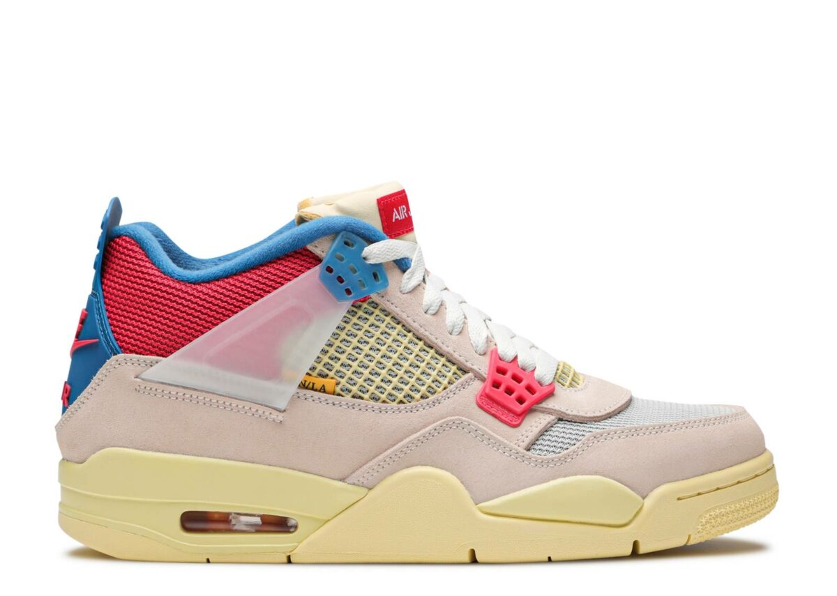Jordan 4 Retro Union Guava Ice Sneakers - Performance Runner