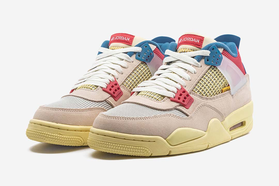 Jordan 4 Retro Union Guava Ice Sneakers - Performance Runner