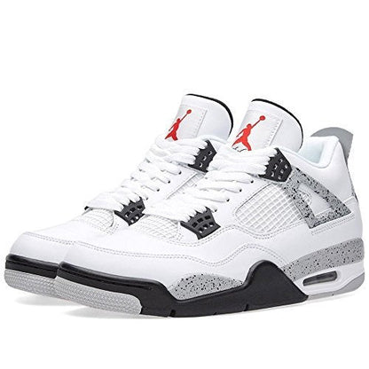 Jordan 4 Retro White Cement Sneakers - Pro-Level | On-Feet Fire
