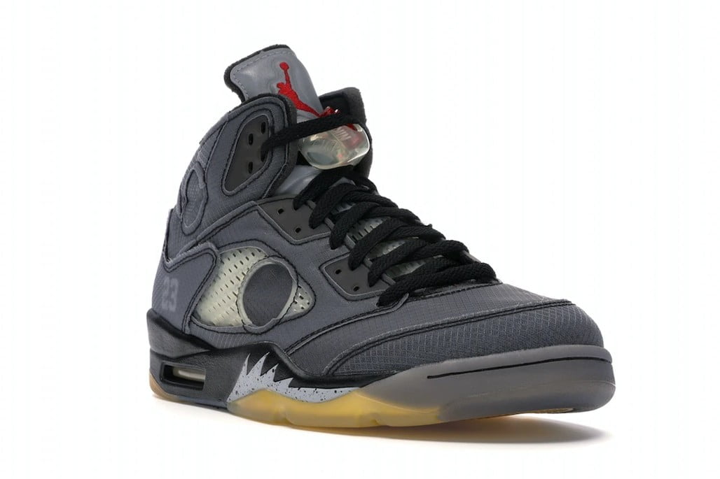 Jordan 5 Retro Off-White Muslin Sneakers - Vintage Inspired