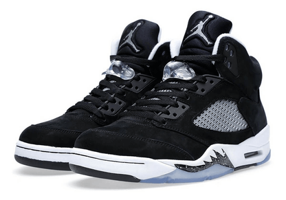 Jordan 5 Retro Oreo Black White Cool Gray Sneakers - Streetwear Essential