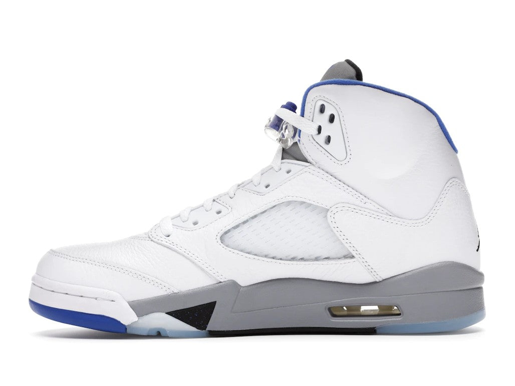 Jordan 5 Retro White Stealth Sneakers - Performance Runner