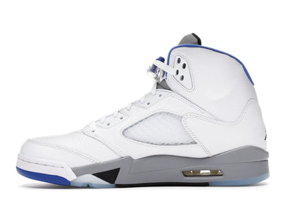 Jordan 5 Retro White Stealth Sneakers - Basketball Legend