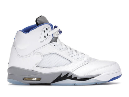 Jordan 5 Retro White Stealth Sneakers - Basketball Legend
