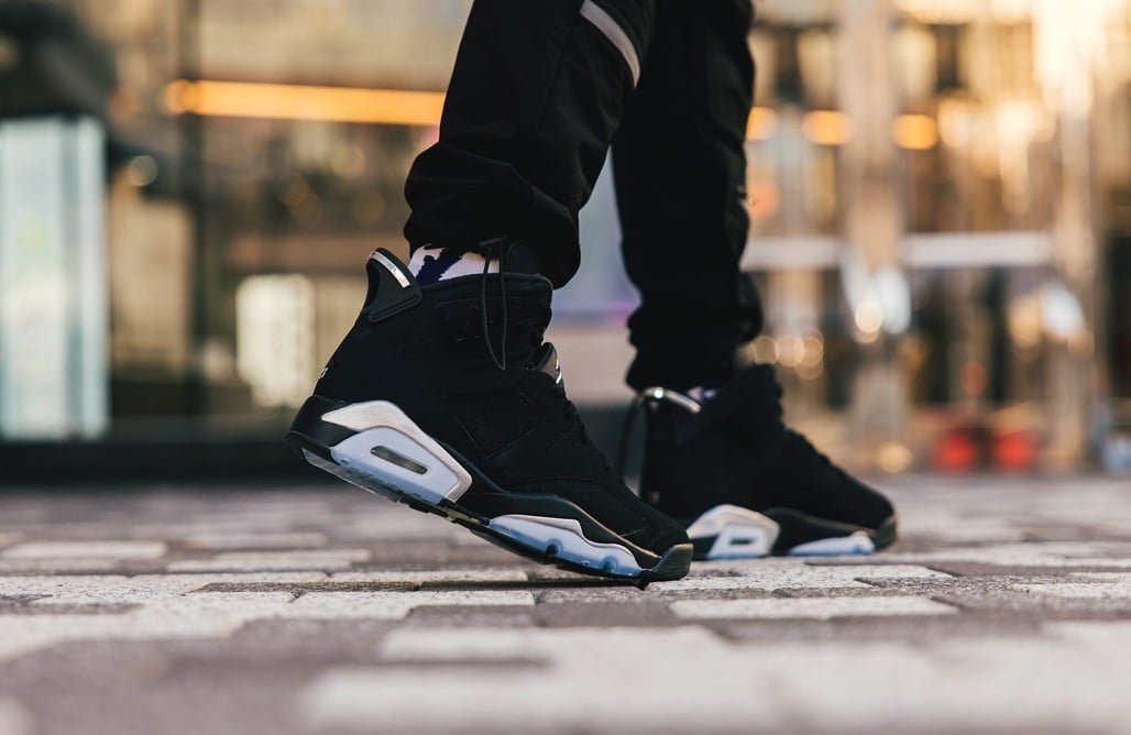 Jordan 6 Retro Chrome Metallic Silver Sneakers - Head-Turner