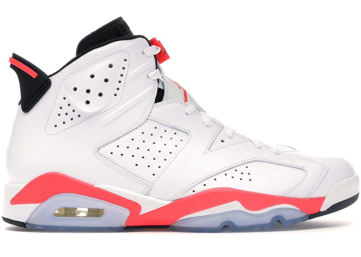 Jordan 6 Retro Infrared White 2014 Sneakers - Heritage Edition