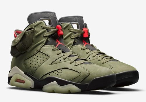 Jordan 6 Retro TraviScott CN1084 Sneakers - Vintage Inspired