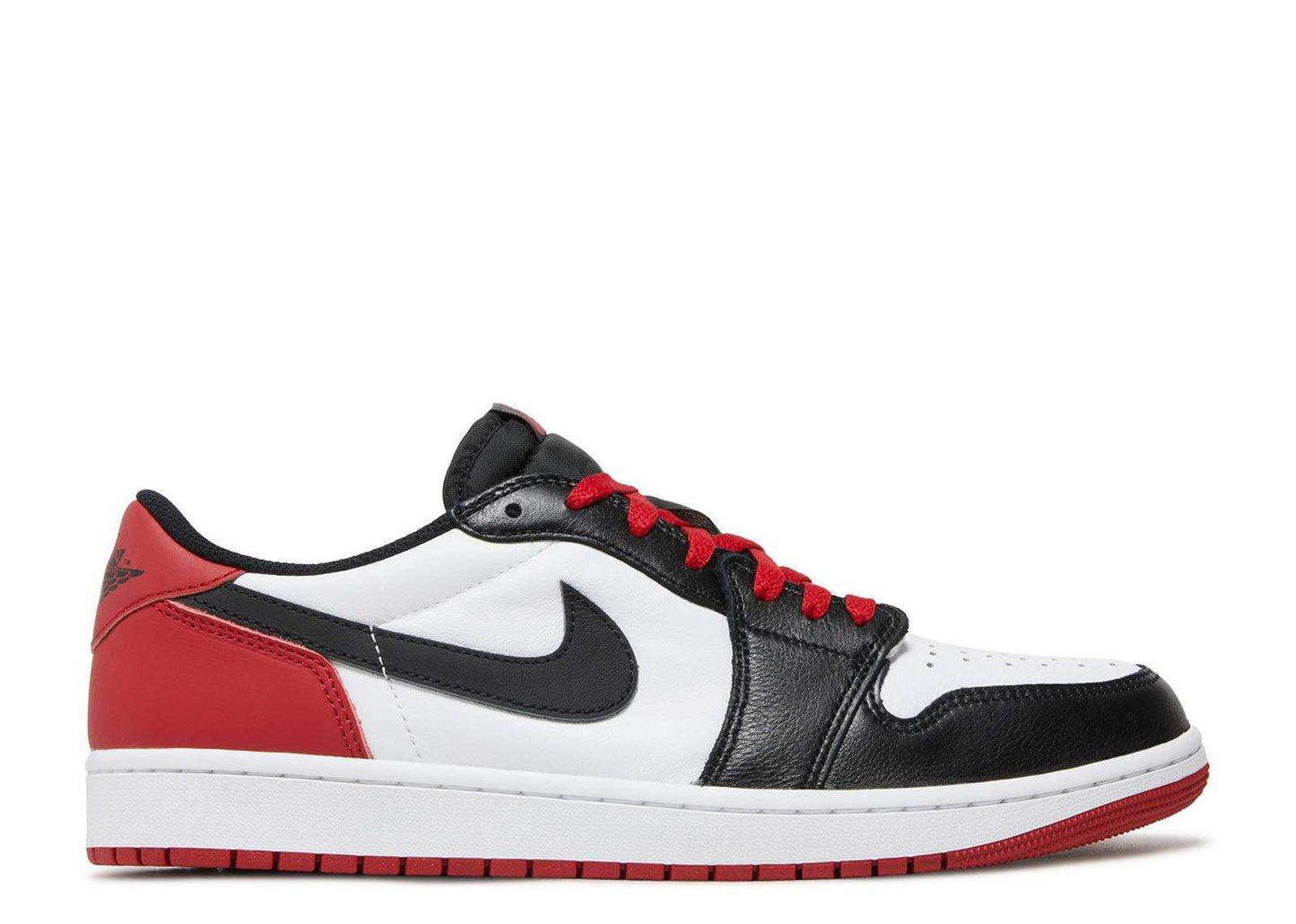 Air Jordan 1 Retro Low OG Black Toe Everlasting Sneaker Sneakers - Hall of Fame