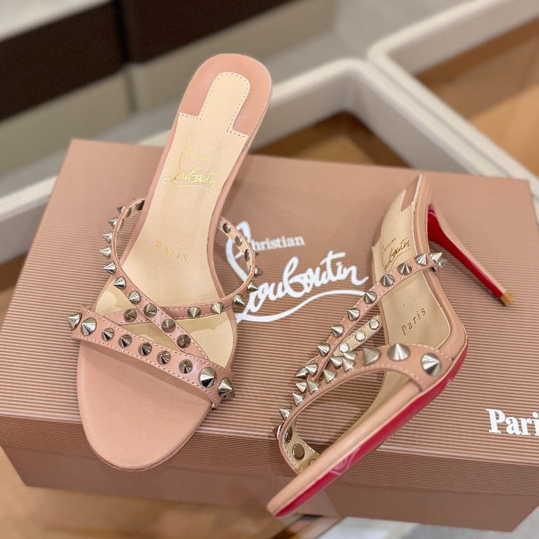 Christian Louboutin Tatoosh Spike 85mm Sandal Patent Leather 880061