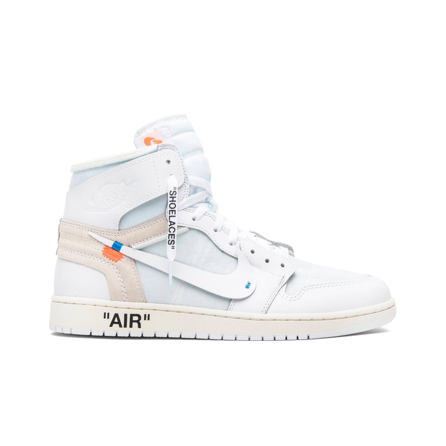 Off-White x Air Jordan 1 Retro High OG ‘White’ 2018 AQ0818-100 Sneakers - All...