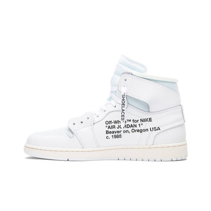 Off-White x Air Jordan 1 Retro High OG ‘White’ 2018 AQ0818-100 Sneakers - All...