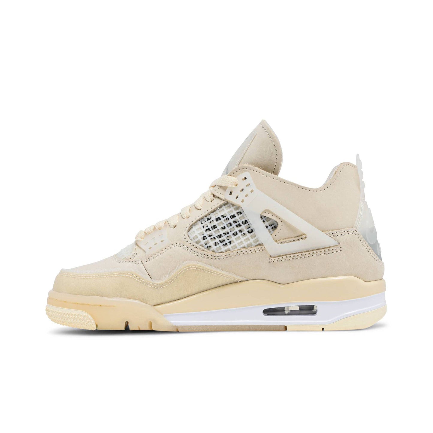 Off-White x Wmns Air Jordan 4 SP ‘Sail’ CV9388-100 Sneakers - Authentic